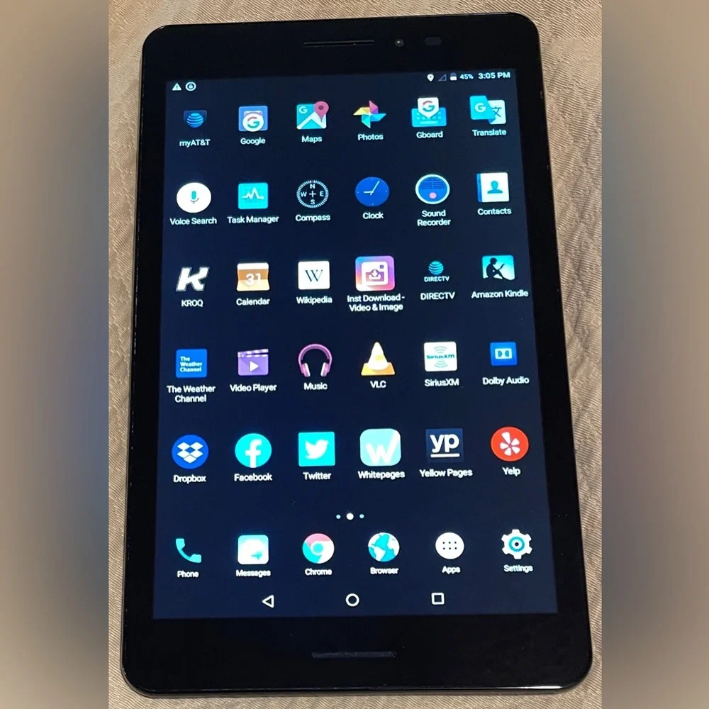 AT&T TREK 2 HD Model:K88 16GB Tablet